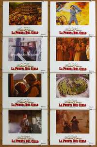 q210 HEAVEN'S GATE 8 Spanish/U.S. movie lobby cards '81 Kristofferson, Walken