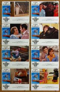 q217 INCREDIBLE SHRINKING WOMAN 8 Spanish/U.S. movie lobby cards '80 Tomlin
