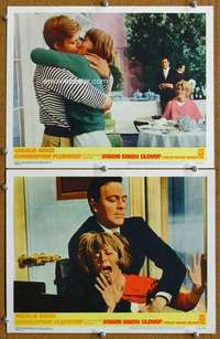 q916 INSIDE DAISY CLOVER 2 movie lobby cards '66 bad girl Natalie Wood!