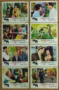 q221 IRMA LA DOUCE 8 movie lobby cards '63 Billy Wilder, MacLaine