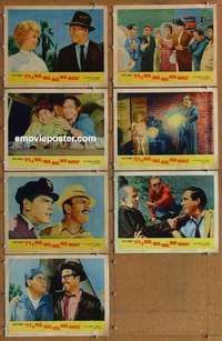 q415 IT'S A MAD, MAD, MAD, MAD WORLD 7 movie lobby cards '64 Tracy