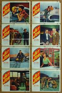 q227 JET JOB 8 movie lobby cards '52 Stanley Clements, Elena Verdugo
