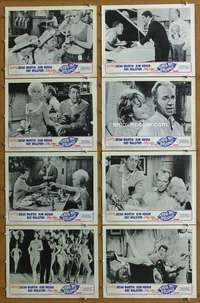 q232 KISS ME STUPID 8 movie lobby cards '65 Billy Wilder, Kim Novak