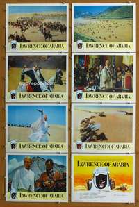 q236 LAWRENCE OF ARABIA 8 movie lobby cards '62 David Lean classic!
