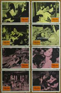 q300 RAPHAEL OU LE DEBAUCHE 8 Spanish/U.S. movie lobby cards '71 French!
