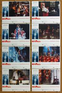 q241 LISZTOMANIA 8 movie lobby cards '75 Ken Russell, Roger Daltrey
