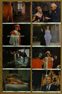 q250 MAGUS 8 deluxe color 11x14 movie stills '69 Michael Caine, Quinn, Bergen