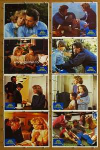q255 MAN, WOMAN & CHILD 8 movie lobby cards '83 Martin Sheen, Nelson