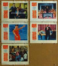 q520 MISTER ROCK & ROLL 5 movie lobby cards '57 Lionel Hampton & band!