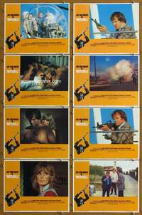 q265 MITCHELL 8 movie lobby cards '75 Joe Don Baker, Martin Balsam