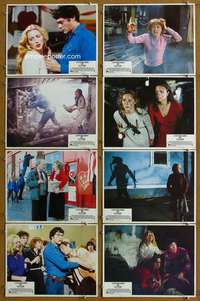 q272 MY BLOODY VALENTINE 8 Spanish/U.S. movie lobby cards '81 George Mihalka