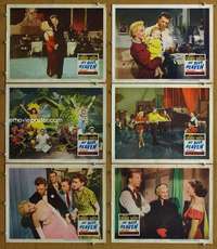 q486 MY BLUE HEAVEN 6 movie lobby cards '50 Betty Grable, Dan Dailey