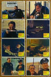 q274 NEW CENTURIONS 8 movie lobby cards '72 George C. Scott, Fleischer