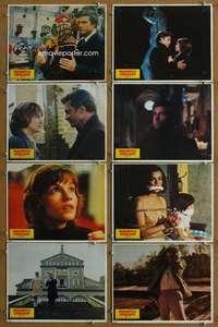 q277 OBSESSION 8 Spanish/U.S. movie lobby cards '76 Cliff Robertson, Bujold