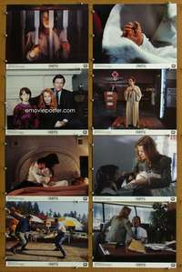 q279 OMEN 4 THE AWAKENING 8 deluxe color 11x14 movie stills '91 Faye Grant