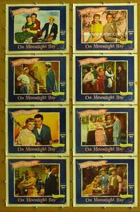 q280 ON MOONLIGHT BAY 8 movie lobby cards '51 Doris Day, Gordon MacRae