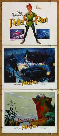 q756 PETER PAN 3 movie lobby cards R82 Walt Disney classic!