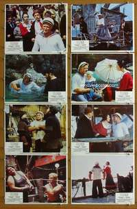 q294 POPEYE 8 movie lobby cards '80 Robert Altman, Robin Williams