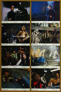 q305 RETURN OF THE JEDI 8 deluxe color 11x14 movie stills '83 George Lucas classic!