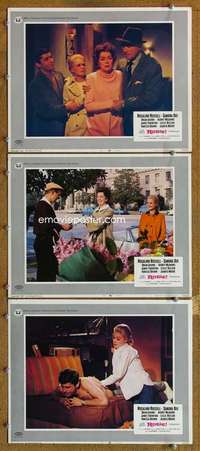 q778 ROSIE 3 movie lobby cards '67 Rosalind Russell, Sandra Dee
