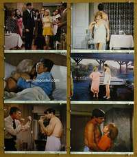 q493 SECRET LIFE OF AN AMERICAN WIFE 6 deluxe color 11x14 movie stills '68