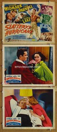 q789 SLATTERY'S HURRICANE 3 movie lobby cards '49 Veronica Lake