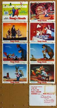 q331 SONG OF THE SOUTH 8 movie lobby cards R73 Walt Disney, Uncle Remus