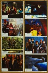 q337 STAR TREK 3 8 movie lobby cards '84 Shatner, The Search for Spock!