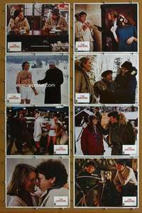 q348 SURVIVORS 8 movie lobby cards '83 Walter Matthau, Robin Williams