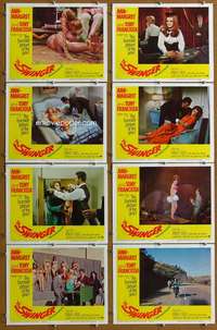 q350 SWINGER 8 movie lobby cards '66 sexy Ann-Margret, Tony Franciosa