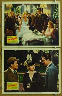 q980 TIN PAN ALLEY 2 movie lobby cards '40 Alice Faye, Betty Grable