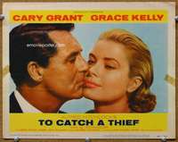 q040 TO CATCH A THIEF movie lobby card #5 '55 Grace Kelly, Cary Grant