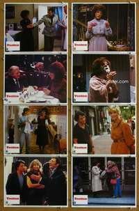 q366 TOOTSIE 8 movie lobby cards '82 Dustin Hoffman in drag, Lange