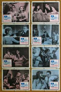 q374 ULYSSES 8 movie lobby cards '67 Milo O'Shea, James Joyce classic!
