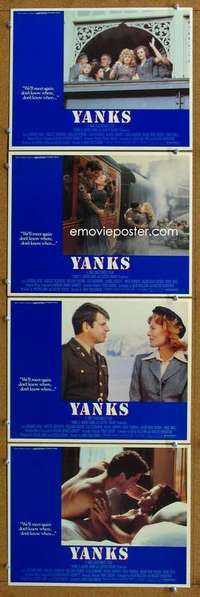 q539 YANKS 4 movie lobby cards '79 Richard Gere, Vanessa Redgrave