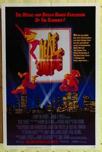 r128 BEAT STREET one-sheet movie poster '84 hip-hop, Rae Dawn Chong