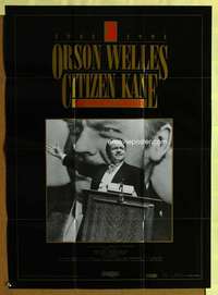 r203 CITIZEN KANE one-sheet movie poster R91 Orson Welles classic!