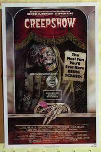 r222 CREEPSHOW one-sheet movie poster '82 George Romero, Stephen King