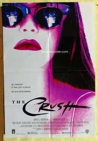 r224 CRUSH DS one-sheet movie poster '93 Alicia Silverstone, Cary Elwes