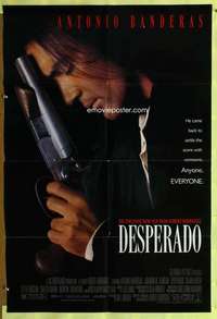 r238 DESPERADO one-sheet movie poster '95 Antonio Banderas, Rodriguez