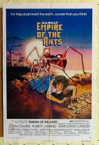 r269 EMPIRE OF THE ANTS one-sheet movie poster '77 great Drew Struzan art!