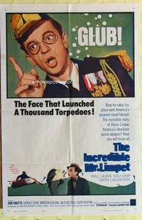 r430 INCREDIBLE MR LIMPET one-sheet movie poster '64 Don Knotts, Cook