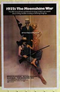 r552 MOONSHINE WAR style B one-sheet movie poster '70 alcohol bootleggers!