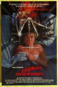 r611 NIGHTMARE ON ELM STREET one-sheet movie poster '84 Wes Craven classic!