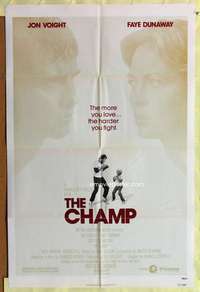 s178 CHAMP one-sheet movie poster '79 Jon Voight, Rick Schroder