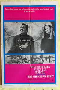 s197 CHRISTMAS TREE one-sheet movie poster '69 William Holden, Virna Lisi