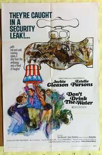 s279 DON'T DRINK THE WATER one-sheet movie poster '69 Woody Allen play!