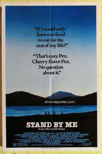 s683 STAND BY ME one-sheet movie poster '86 Rob Reiner, Cherry Pez style!