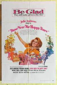 s685 STAR one-sheet movie poster R69 Those Were The Happy Times!