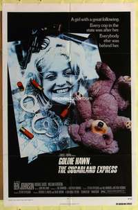 s724 SUGARLAND EXPRESS one-sheet movie poster '74 Steven Spielberg, Hawn